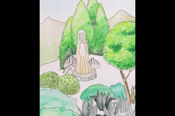 《校園的一角》